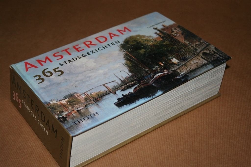 Amsterdam — 365 stadsgezichten — Veel kunstenaars, Boeken, Ophalen of Verzenden, Zo goed als nieuw