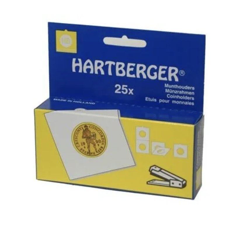 Hartberger Munthouders 20mm om te nieten (25 stuks), Ophalen of Verzenden, Overige typen