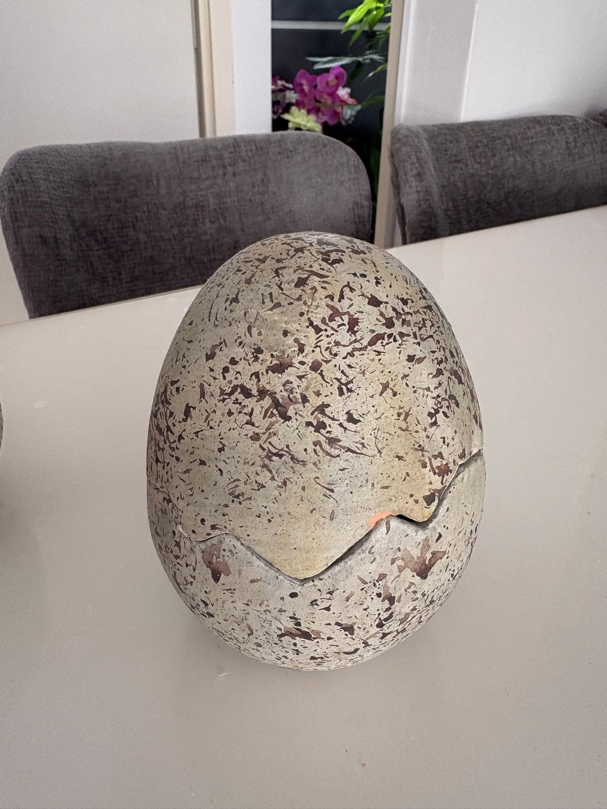 Dino ei kaarsen - Set van 2, Meerkleurig, Overige materialen, Overige stijlen, Nieuw