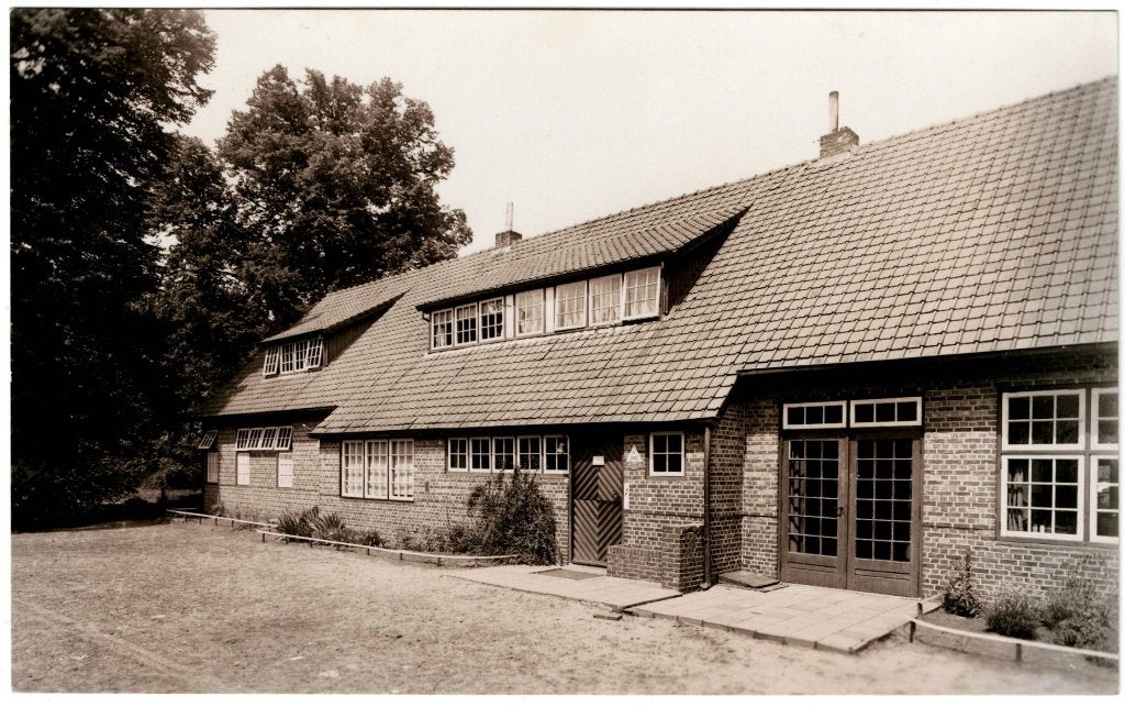 Bergen op zoom (nb), JHB klavervelden, verstuurd 1954,, Verzamelen, Verzenden, 1940 tot 1960, Gelopen, Noord-Brabant