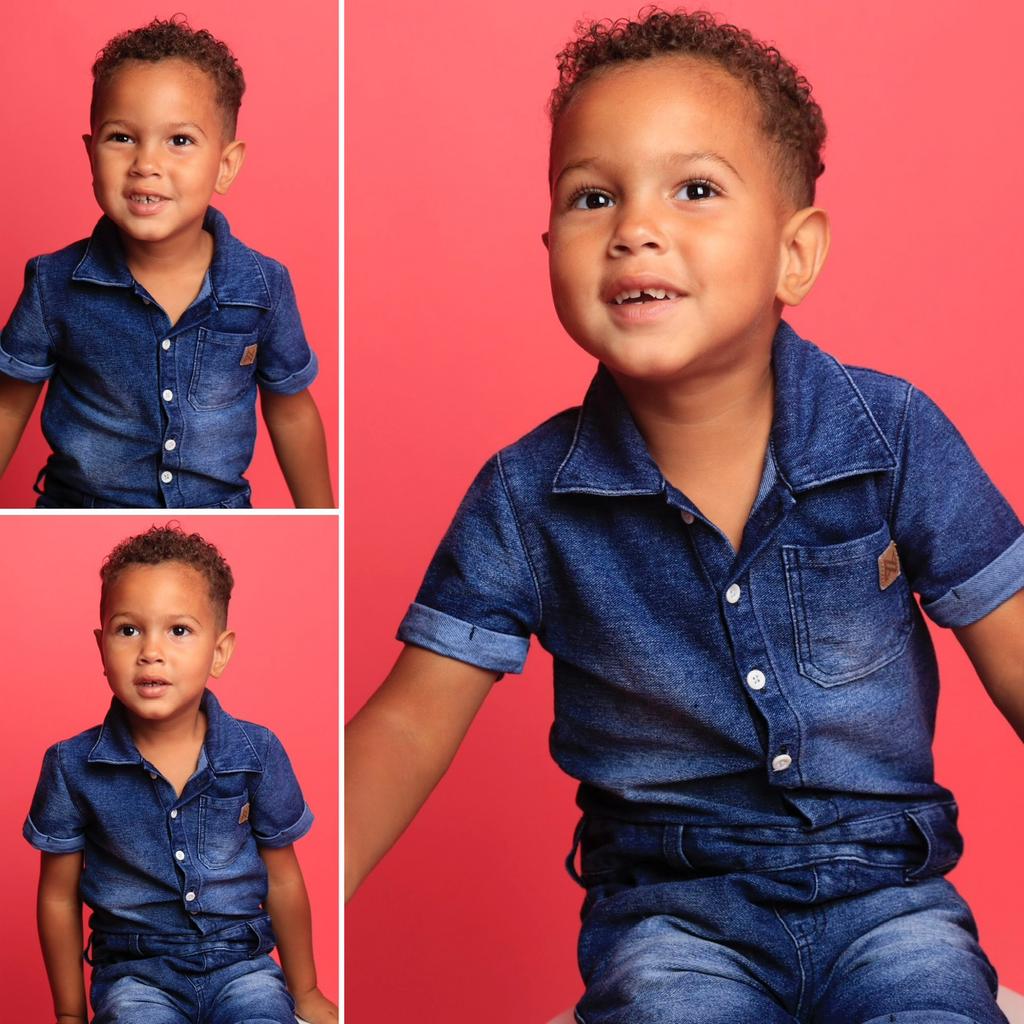 Zomerpakje denim Koko Noko blauw spijkerpakje jumpsuit 98, Kinderen en Baby's, Kinderkleding | Maat 98, Ophalen of Verzenden, Zo goed als nieuw