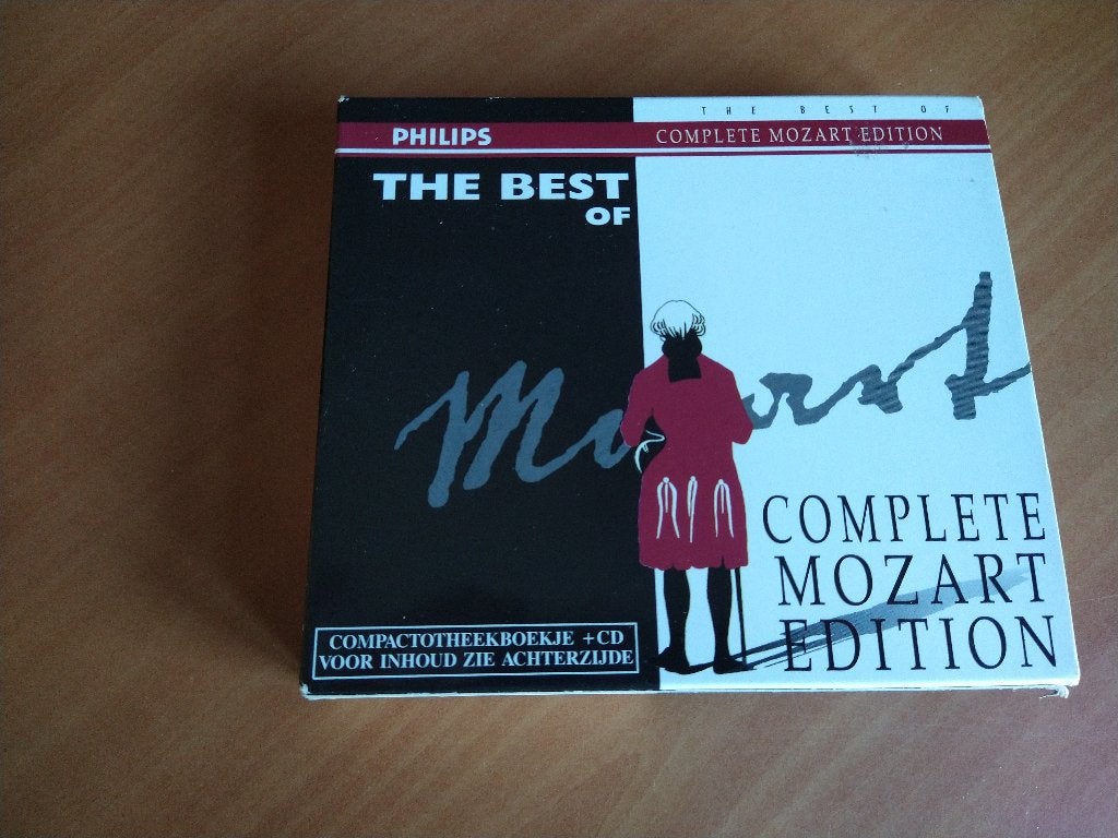 CD Mozart – The Best Of Mozart + boekje, Ophalen of Verzenden, Classicisme, Zo goed als nieuw, Orkest of Ballet