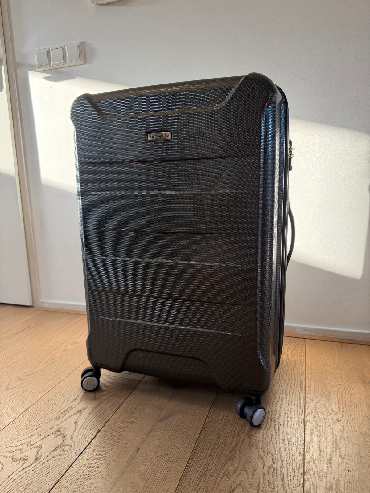 Samsonite koffer - Zo goed als nieuw, Ophalen, 40 tot 60 cm, 20 tot 30 cm, Zwart