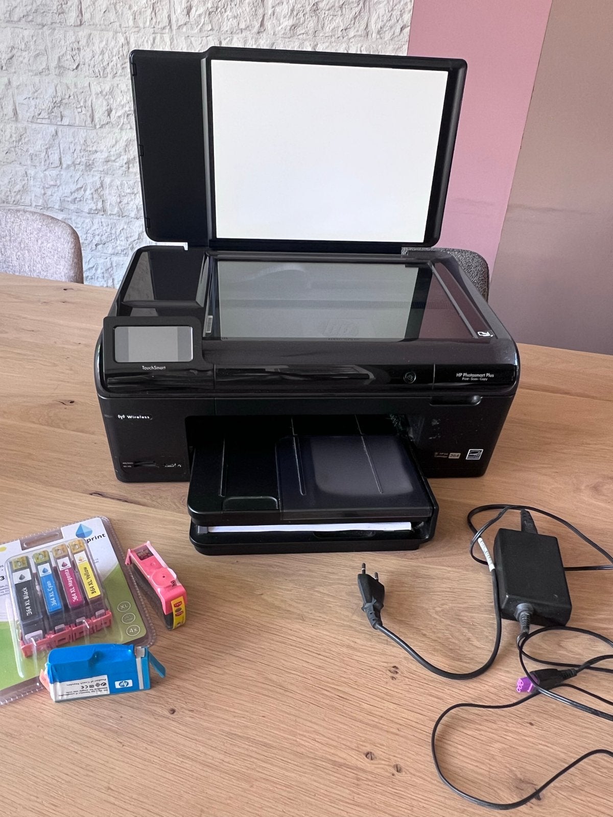 HP Photosmart Plus B209 All-in-One printer incl. cartridges, Ophalen, Gebruikt, Inkjetprinter, All-in-one