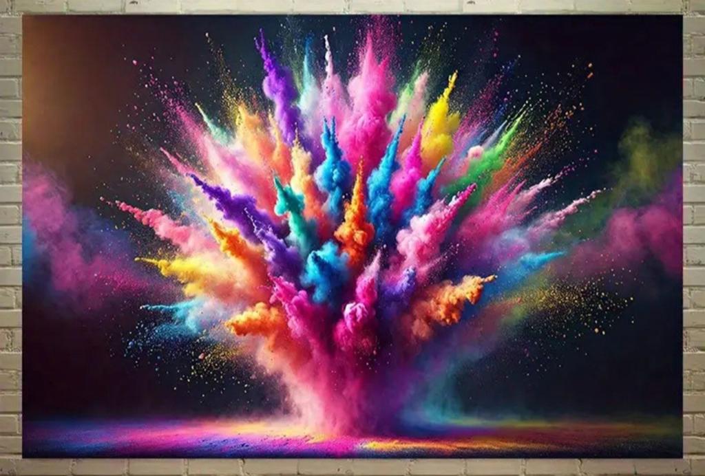 Decordoek voor buiten 2.3 mtr breed faillissement verkoop, Antiek en Kunst, Kunst | Schilderijen | Abstract, Ophalen of Verzenden