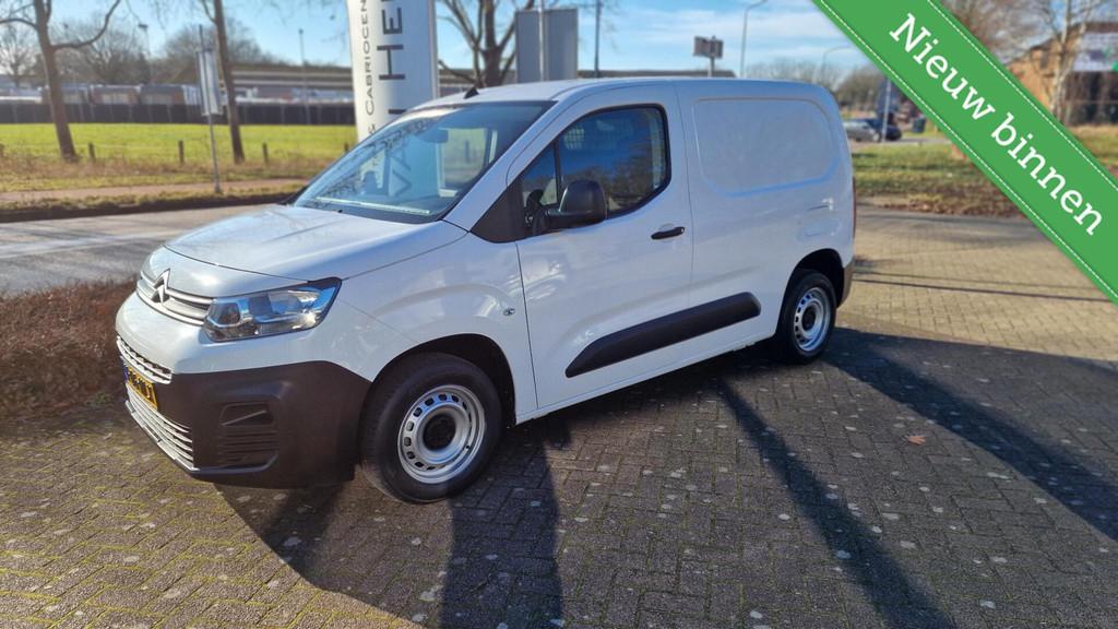 Citroen Berlingo bestel 1.2 PureTech Club/airco, Auto's, Bestelauto's, Voorwielaandrijving, Stof, Gebruikt, 1199 cc