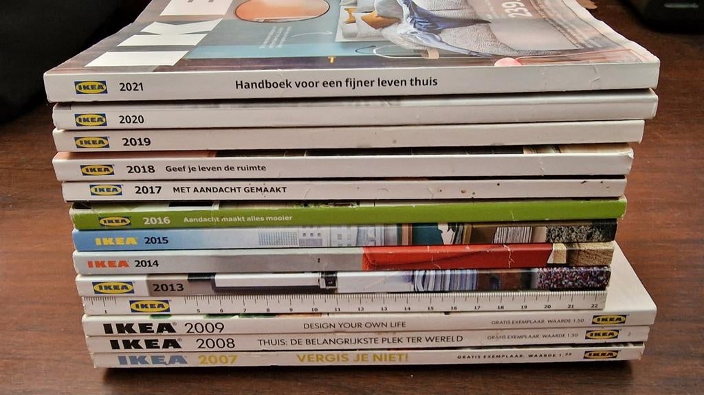 13 Ikea Gidsen. Diverse jaren., Ophalen of Verzenden, Gelezen