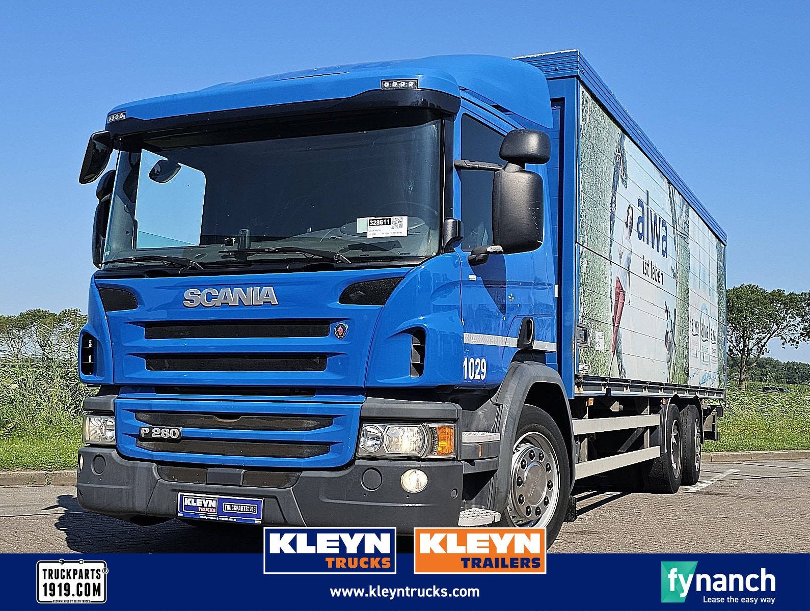 SCANIA P280 6x2*4 lift getränke, Auto's, Vrachtwagens, Bedrijf, Te koop, ABS, Airconditioning, Cruise Control, Elektrische buitenspiegels