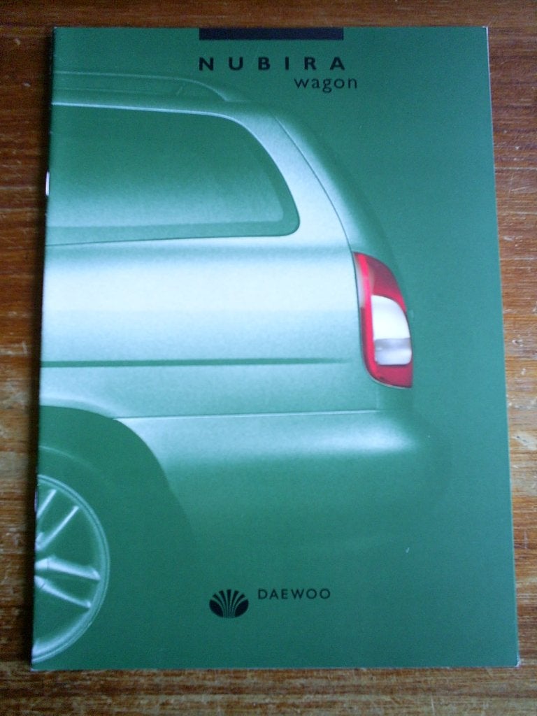 Daewoo Nubira Wagon 1997 en of 1998 16 pag., Verzenden, Zo goed als nieuw, Overige merken