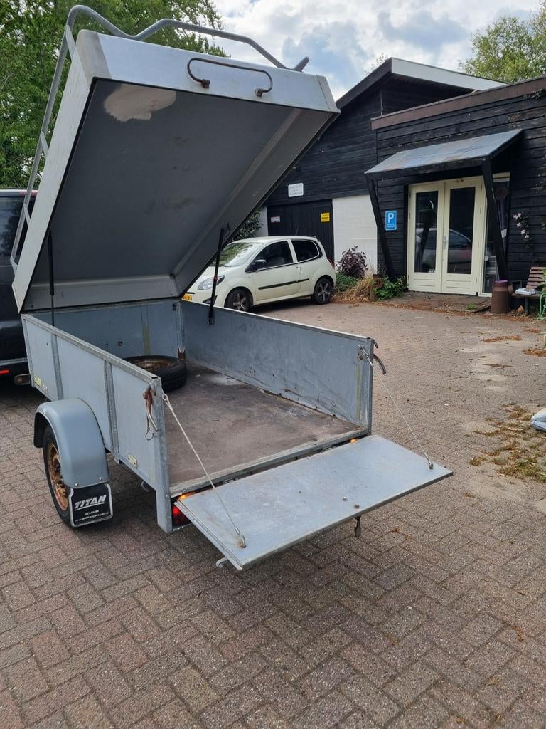 Saris Kl 75 bagagewagen gereedschapwagen vakantiekar, Ophalen