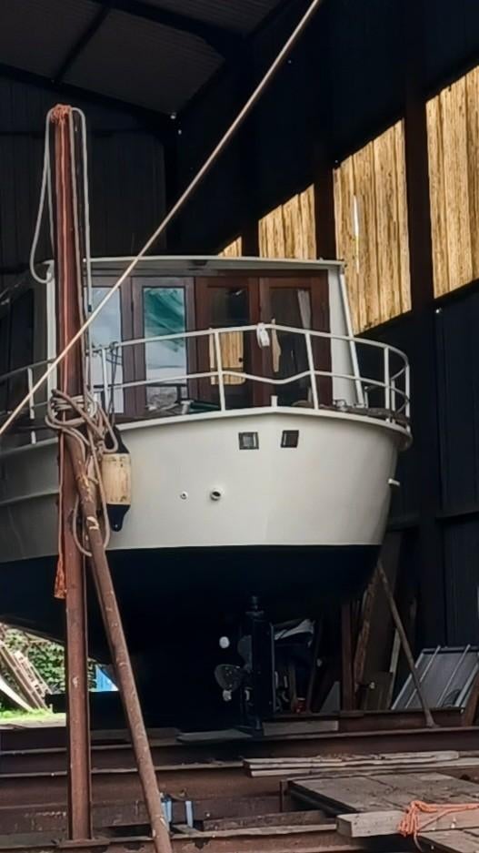 Klassieke Spitpsgatter 8mt, Watersport en Boten, Motorboten en Motorjachten, Spitsgatter, Ophalen, Gebruikt