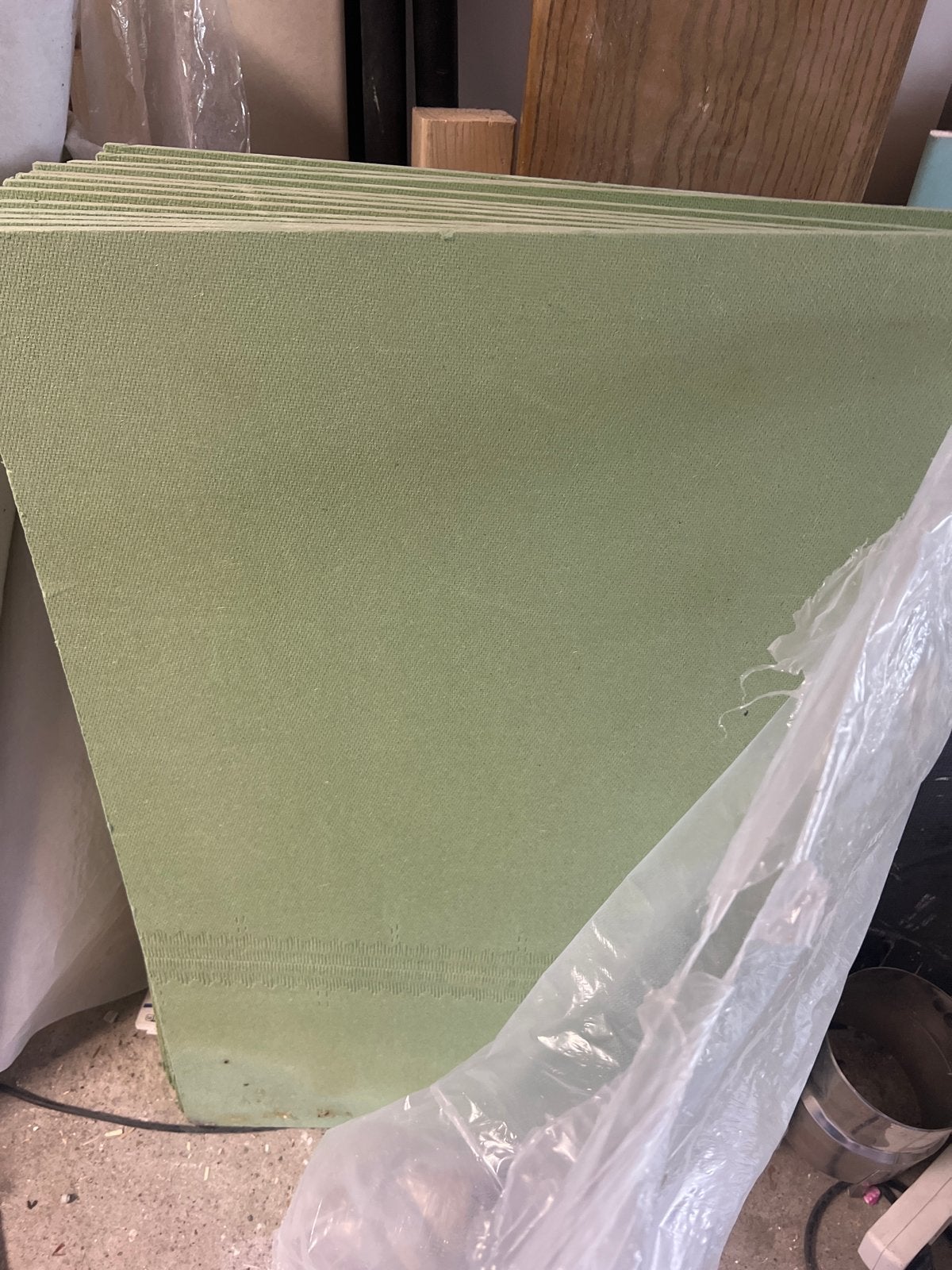 Ondervloer voor laminaat,14 platen gratis af te halen!, Overige materialen, 30 cm of meer, Gebruikt, 50 tot 150 cm