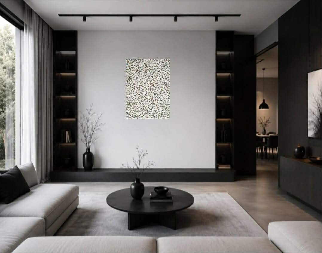 Positive minde  incl. baklijst, Antiek en Kunst, Kunst | Schilderijen | Abstract, Ophalen