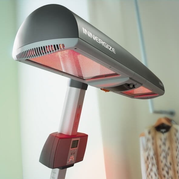 Philips Innergize HB 935 Infrarood Zonnebank Sunmobile, Witgoed en Apparatuur, Ophalen, Gebruikt, Zonnebank enkelzijdig, Minder dan 10 lampen