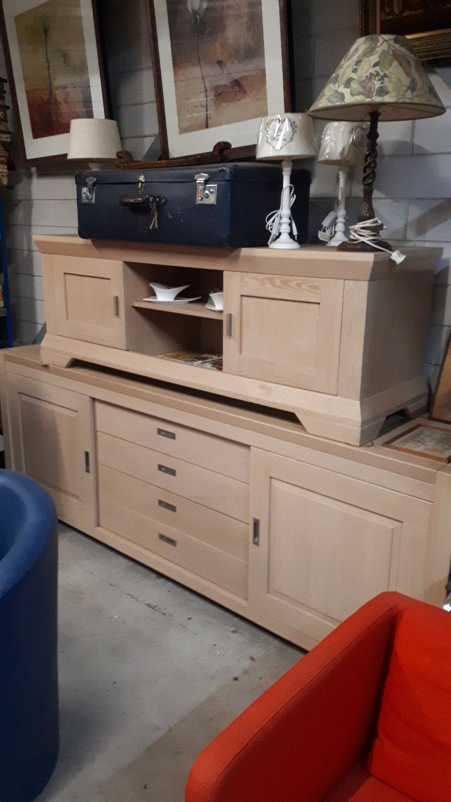 modern dressoir eventueel met tv meubel, Ophalen, Zo goed als nieuw, 25 tot 50 cm