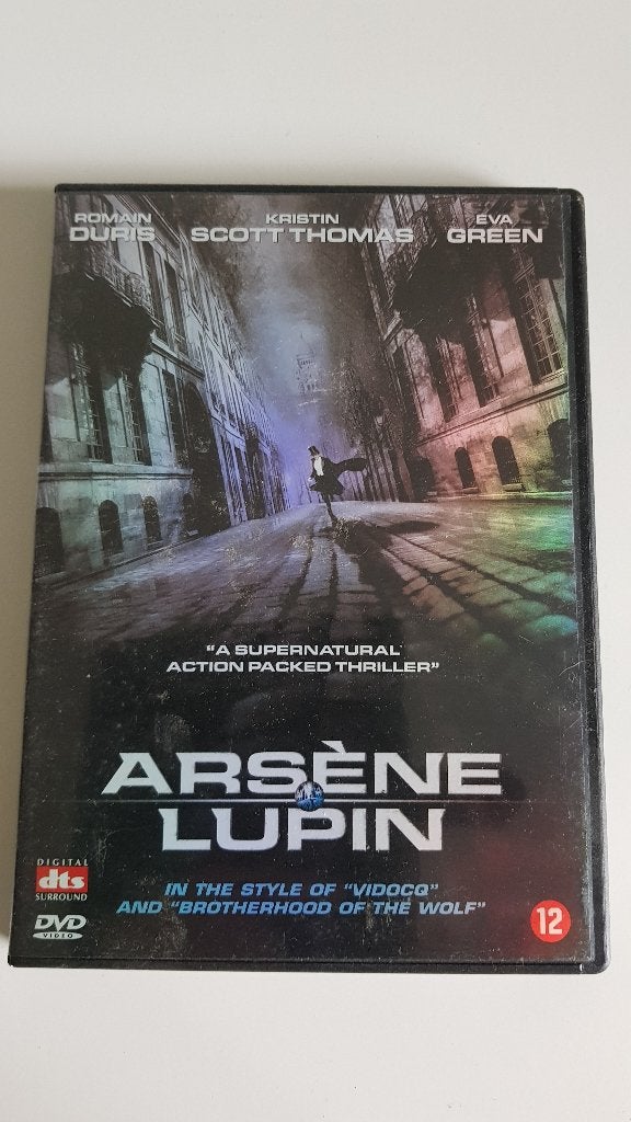 Arsène Lupin DVD - Actie/Thriller met Romain Duris, Verzenden, Nederlands, Actiethriller, Zo goed als nieuw
