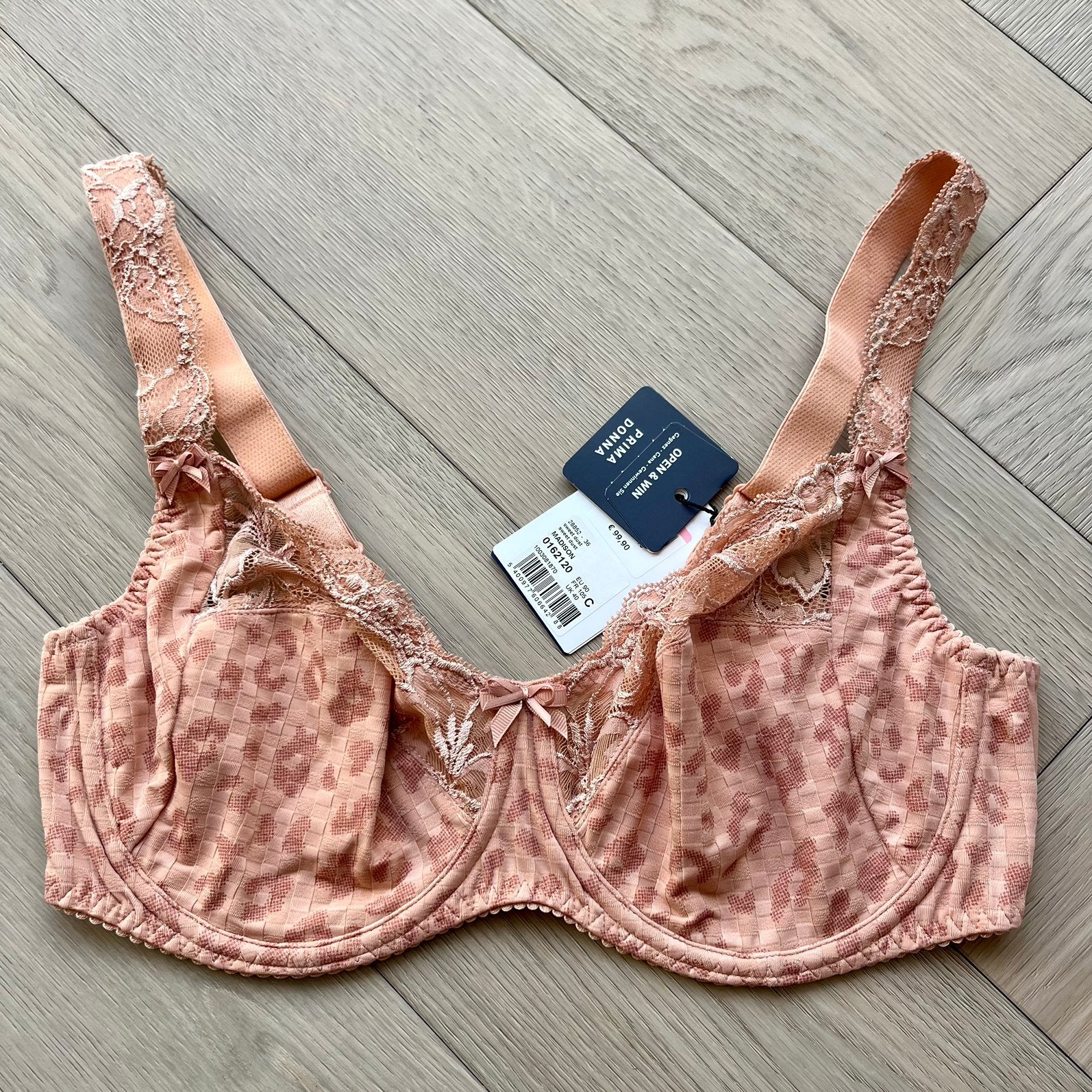 Prima Donna 90C Madison Roze NIEUW! (LEES BESCHRIJVING), Verzenden, BH, Roze