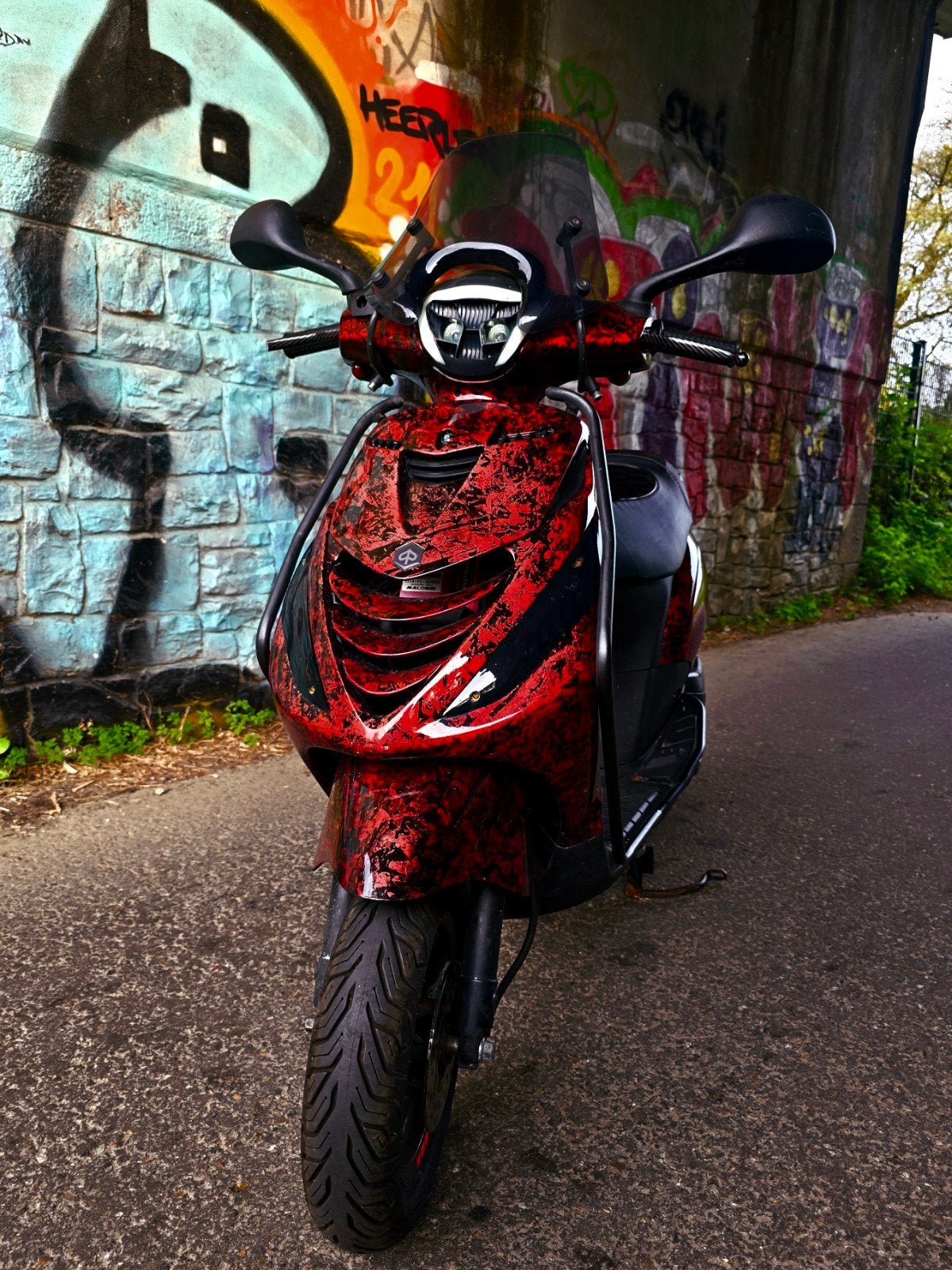 Unieke Piaggio Zip met custom kappen en upgrades, Ophalen, Gebruikt, Benzine, Zip