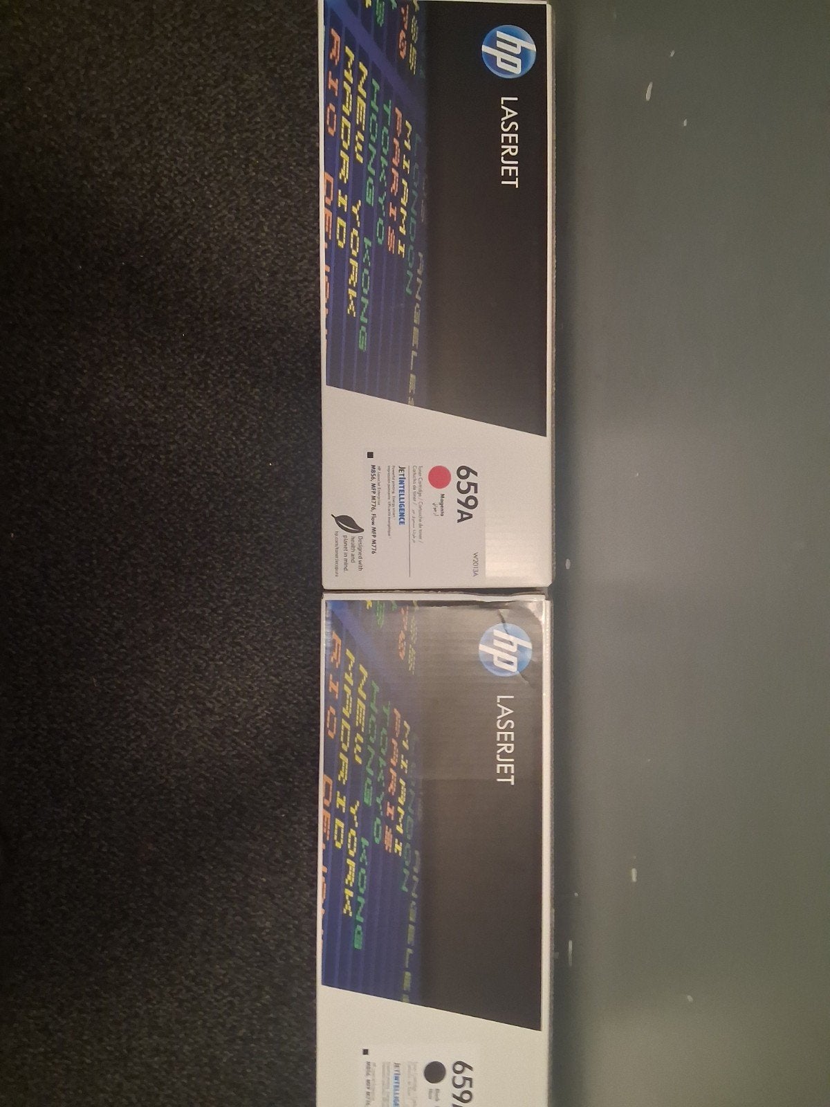 HP LaserJet Toners 659A - Magenta en Zwart, Ophalen of Verzenden, Nieuw, Laserprinter, HP