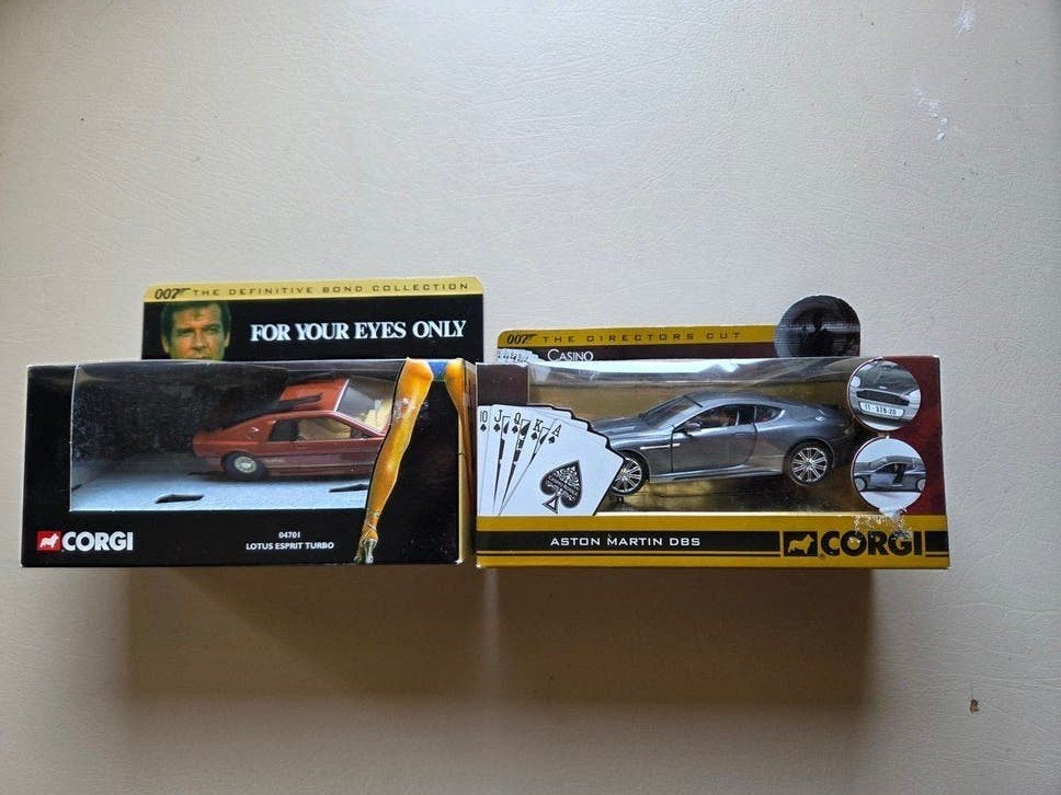 2x Corgi 007 James Bond auto's nieuw in doos, Hobby en Vrije tijd, Ophalen of Verzenden, Nieuw, Auto, Corgi