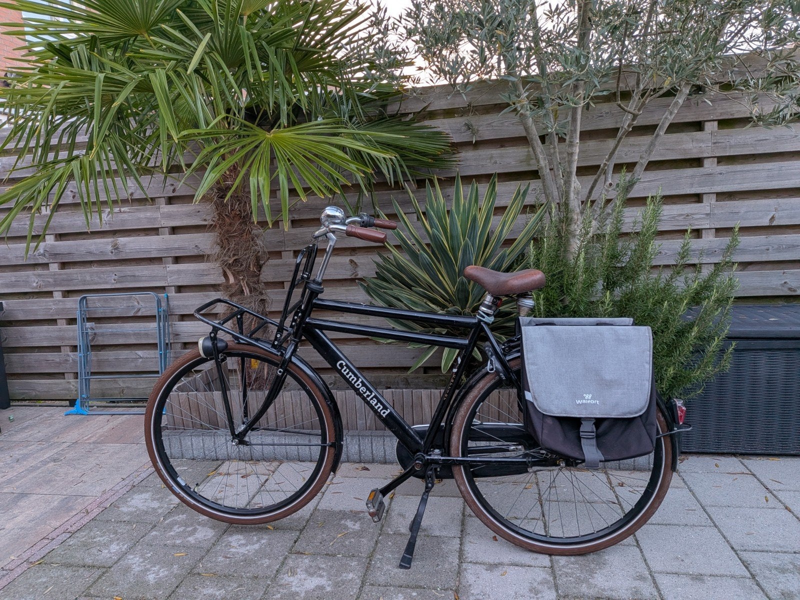 Cumberland transportfiets met 3 versnellingen, Velgrem, Versnellingen, Zo goed als nieuw, 53 tot 57 cm