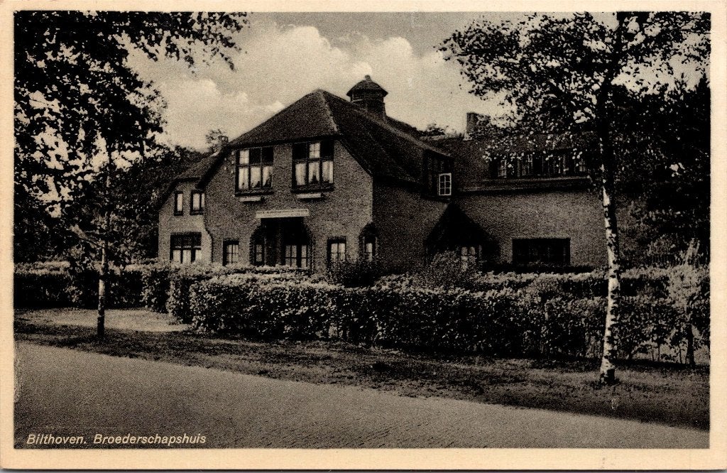 Bilthoven 10 ansichtkaarten biltsche kapel 1924 gemeentehuis, Verzenden, 1940 tot 1960, Gelopen, Utrecht