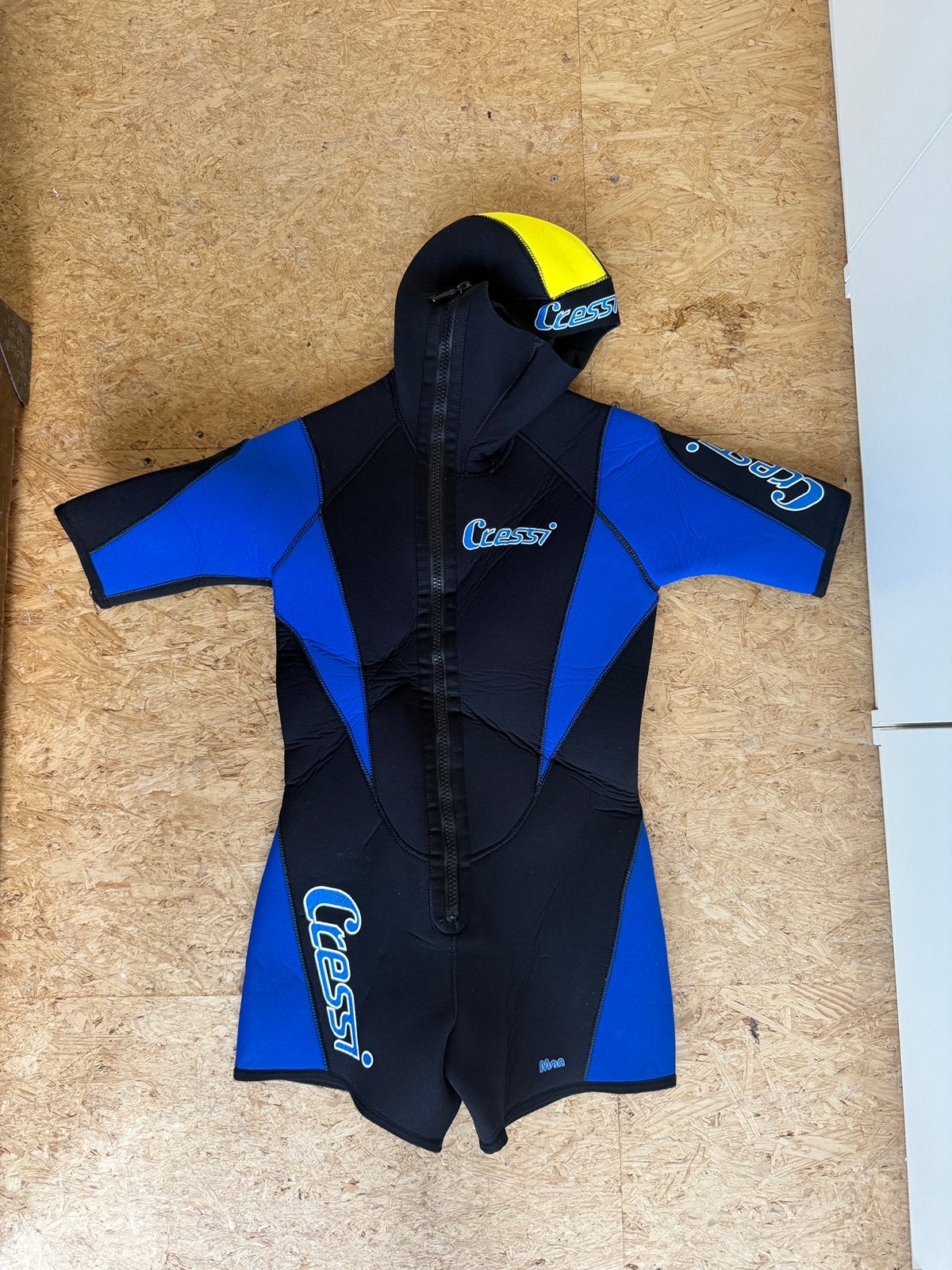 Cressie Shorty met kap, 7mm, Watersport en Boten, Duiken, Ophalen of Verzenden, Zo goed als nieuw, Duikpak