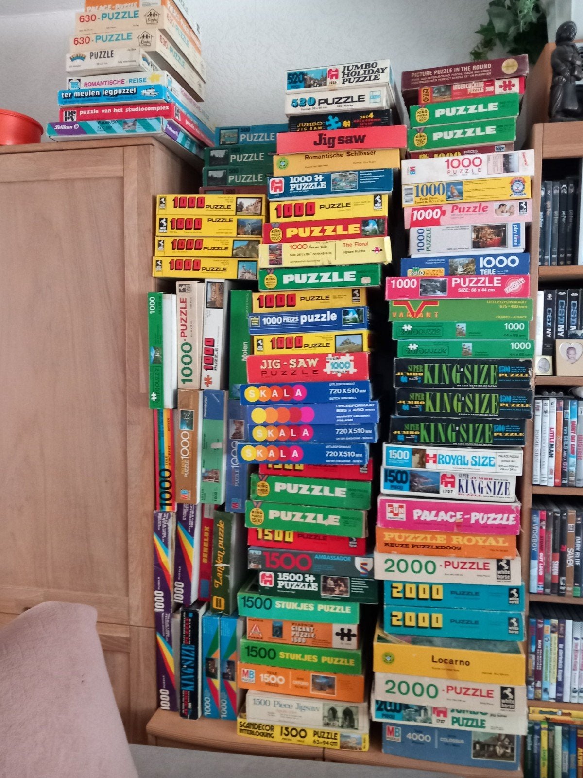 Diverse legpuzzels., Ophalen, 500 t/m 1500 stukjes, Gebruikt, Legpuzzel