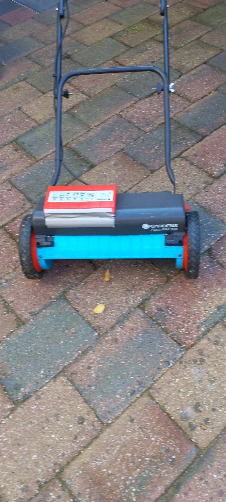 grasmaaier, Ophalen, Zo goed als nieuw