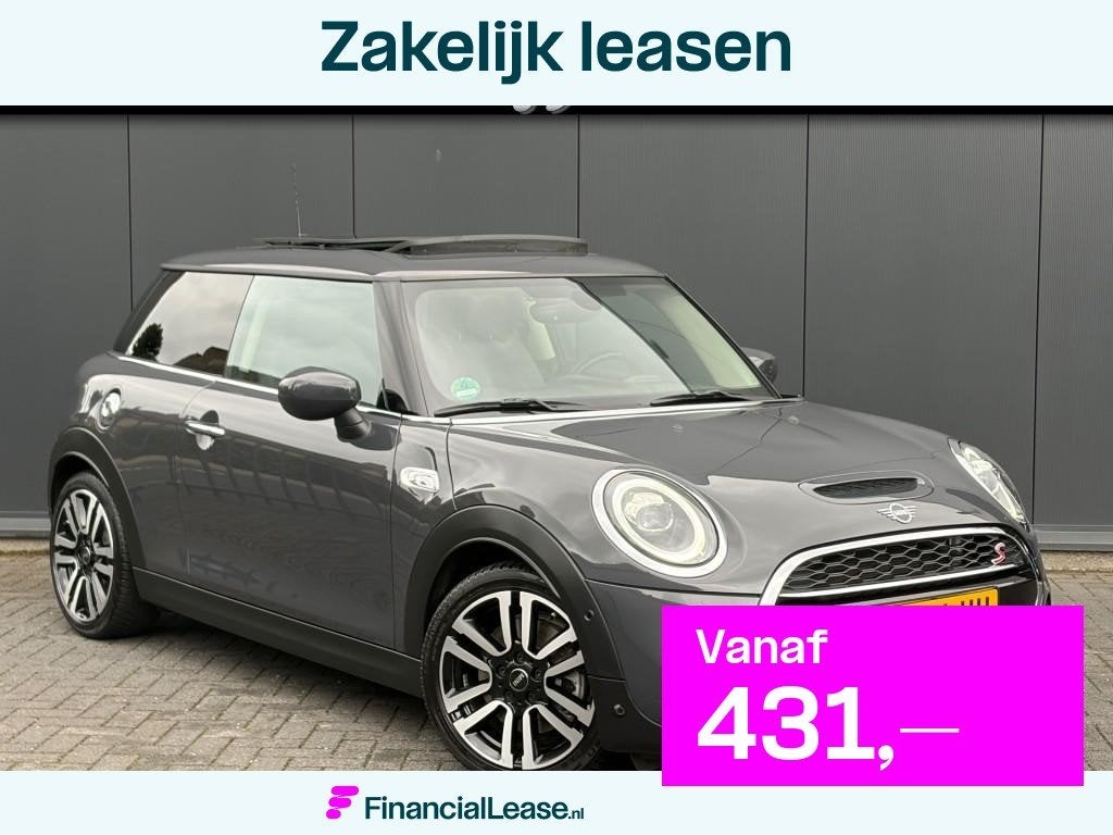 MINI Cooper S 2.0 Aut. Pano Leder Camera LED Carplay Navi JC, Automaat, 1998 cc, 1195 kg, Gebruikt