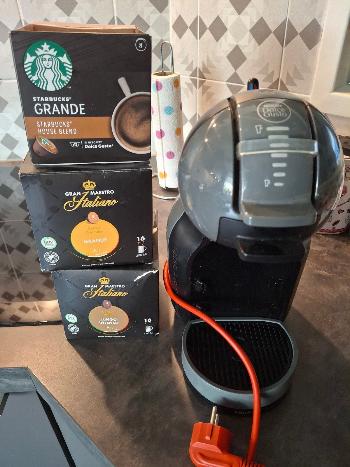 Goed werkende Dolce Gusto Krups KP1208 Mini Me, Gebruikt, Koffiemachine, Ophalen of Verzenden, 1 kopje