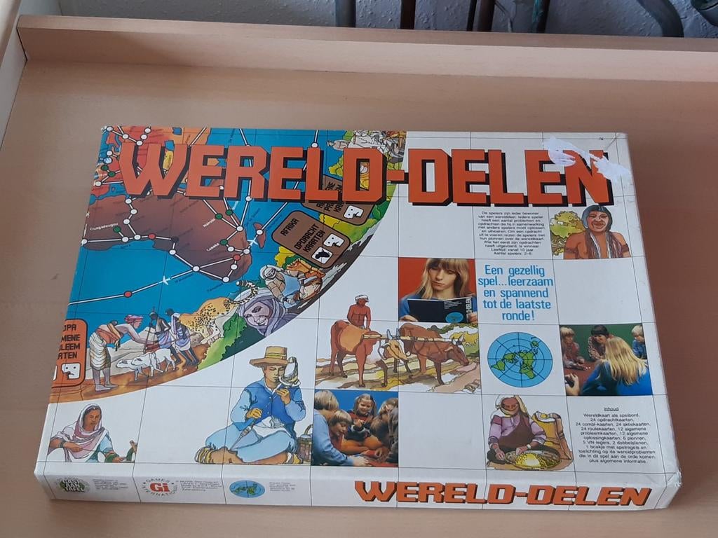 Wereld delen uitmuntende staat, Ophalen of Verzenden, Zo goed als nieuw