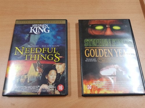 dvd 2x stephen king, Ophalen of Verzenden