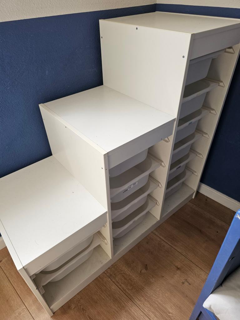 IKEA Trofast kast trapmodel met bakken, Ophalen, Gebruikt, Kast, 50 tot 70 cm