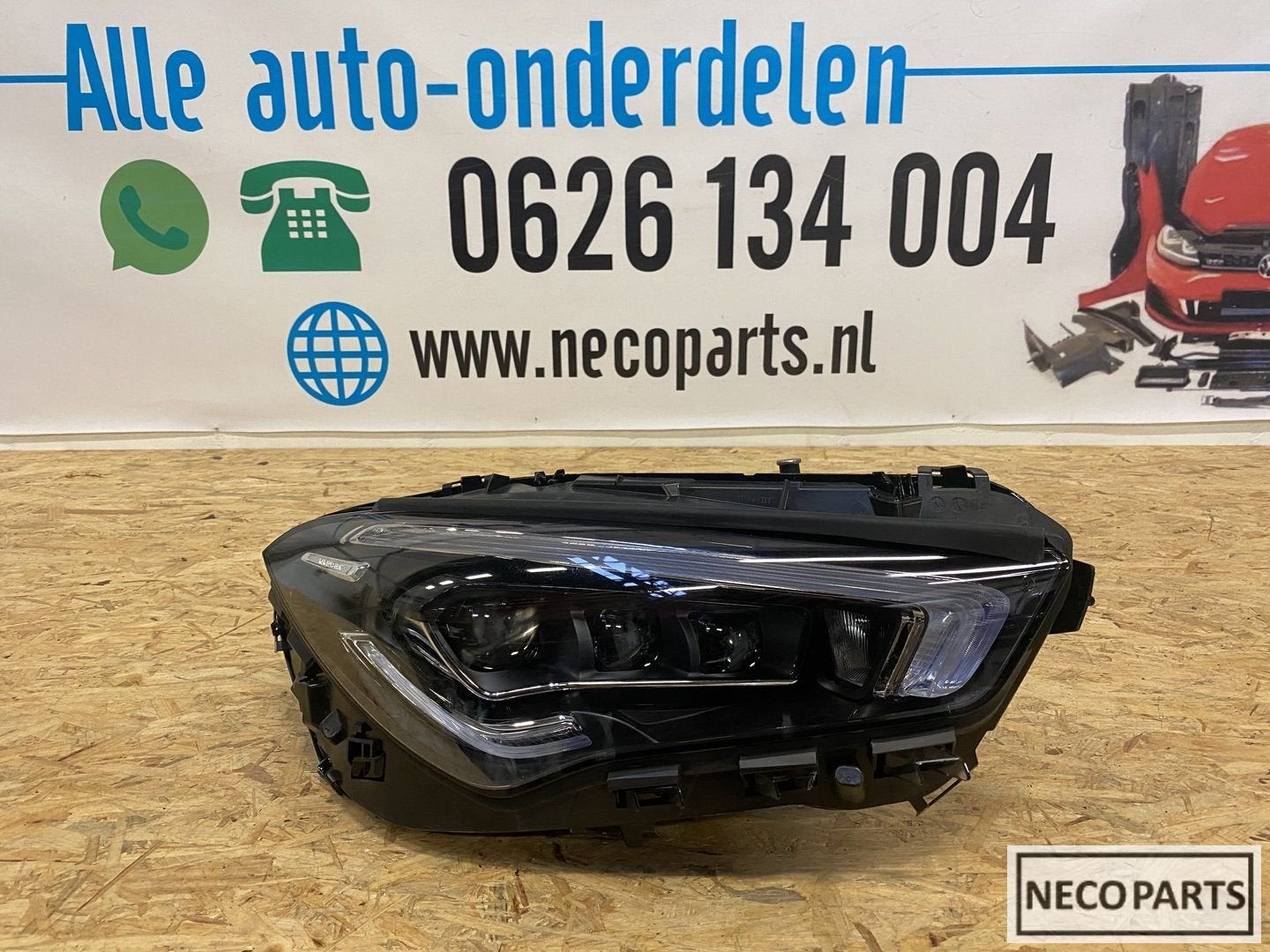 CLA W118 MULTIBEAM LED KOPLAMP RECHTS A1189069000, Auto-onderdelen, Gebruikt, -, Ophalen of Verzenden, -