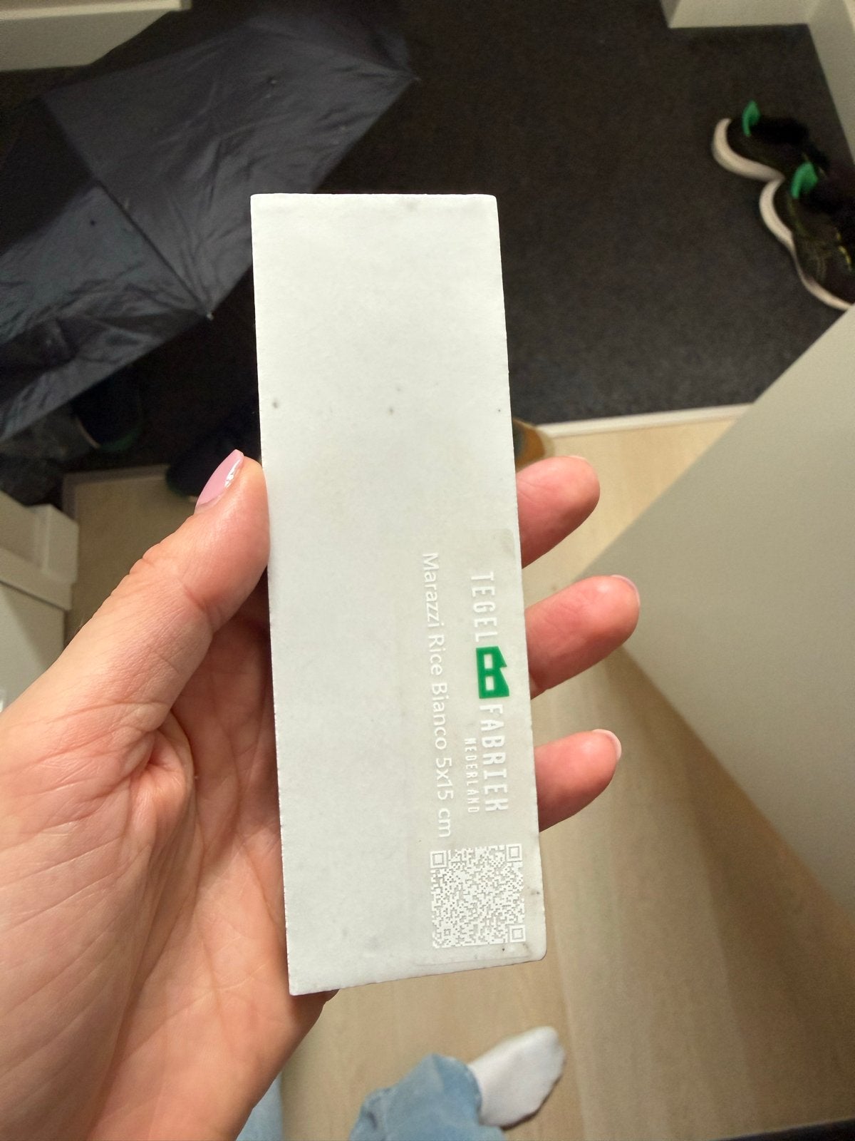 Marazzi Rice Bianco tegels 5x15 cm (ca. 0,8m2), Ophalen, Nieuw, Minder dan 20 cm, Minder dan 5 m²
