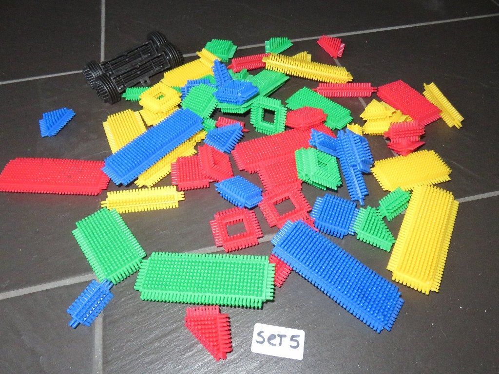 Nopper, Clippo bouwset 5, 70delig met wielen., Ophalen of Verzenden, Gebruikt, Nopper