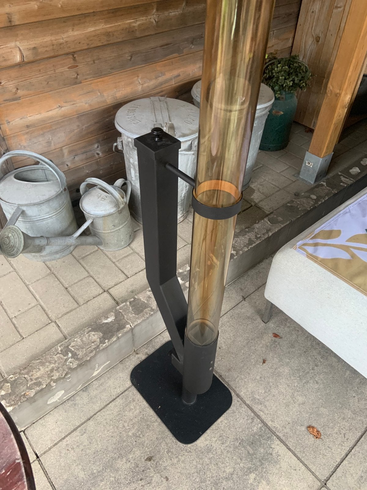 Pellet terrasverwarmer, Ophalen, Zo goed als nieuw, Vloer
