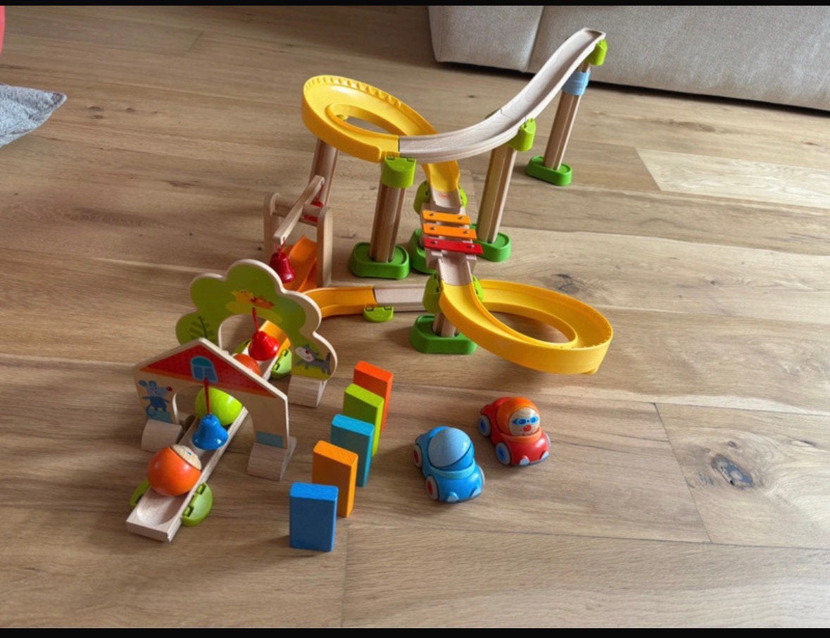 Haba Kullerbu knikkerbaan, Kinderen en Baby's, Ophalen, Zo goed als nieuw