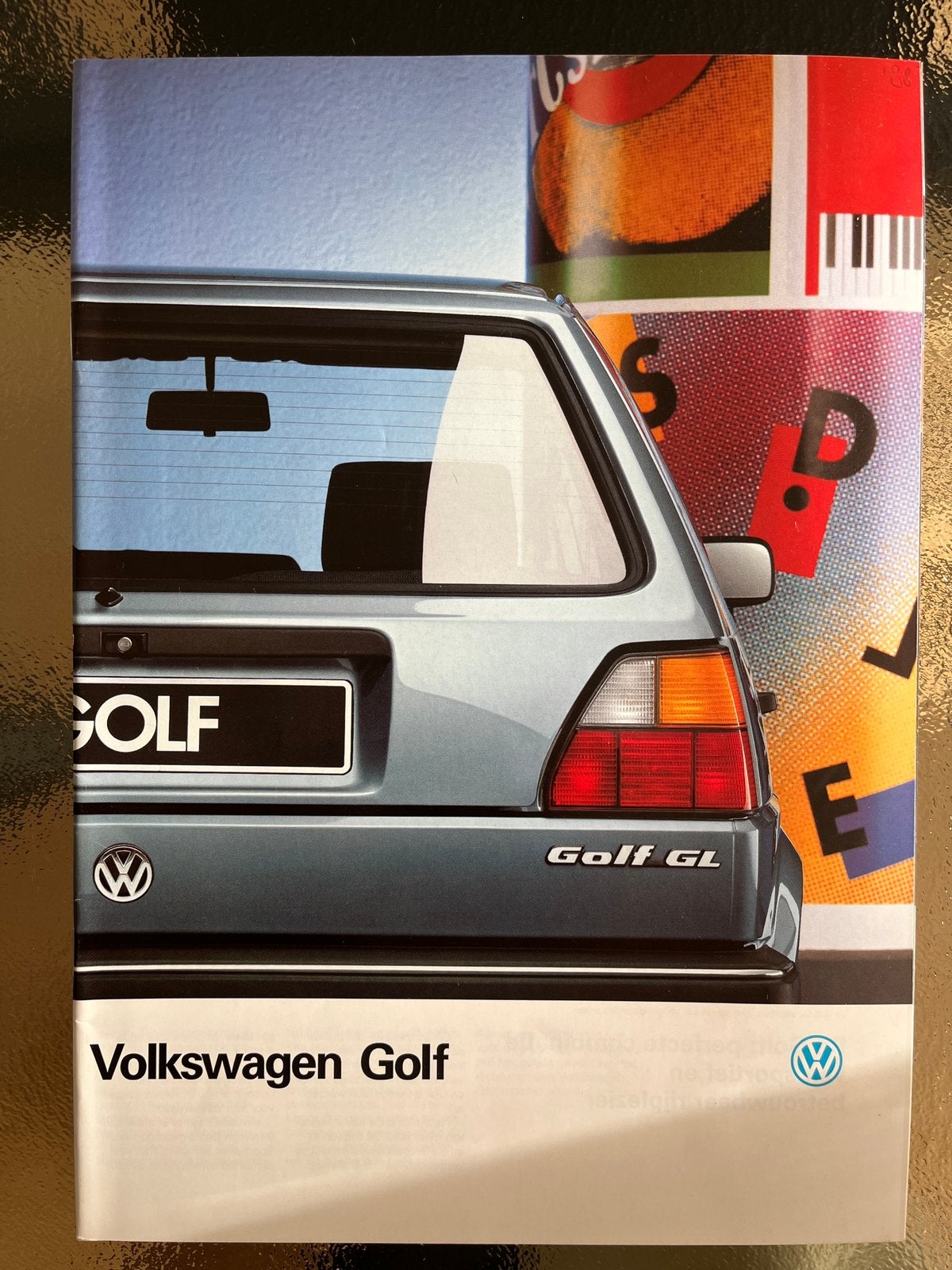 Volkswagen Golf. Brochure 1987 in Nederlands. 23 pag’s., Ophalen of Verzenden, Zo goed als nieuw, Volkswagen