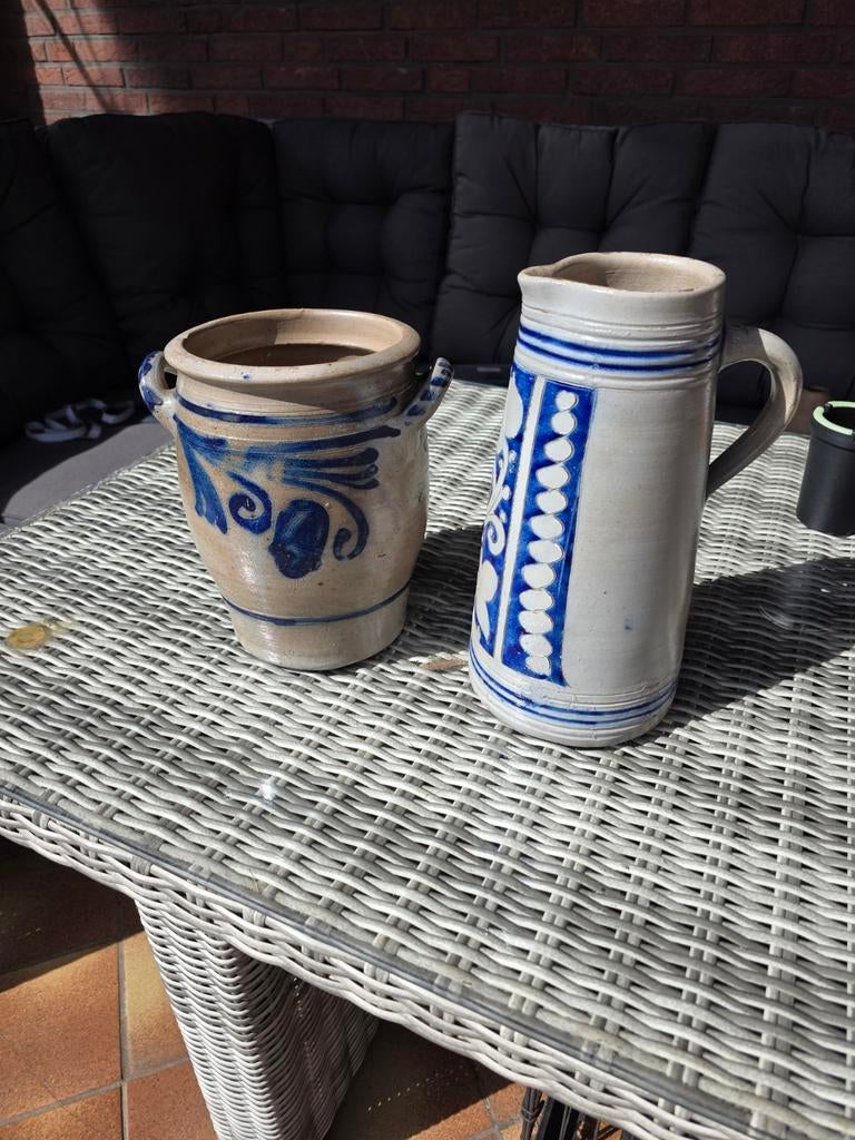 Keulse pot en kan groot, Ophalen of Verzenden