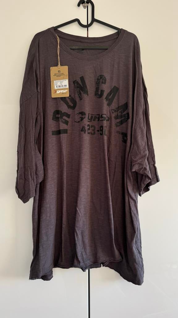 GASP Throwback iron tee XXL, Ophalen of Verzenden, Nieuw, Overige maten, Grijs