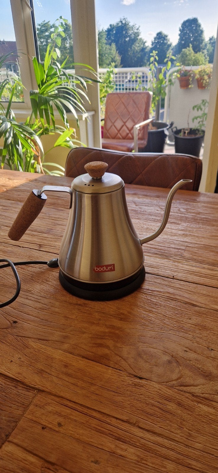 Bodum zwanenhals waterkoker, Ophalen