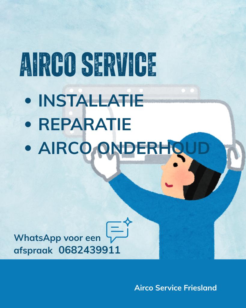 Airco Service I Friesland, Koelen en Ontvochtigen, Verzenden, Timer, Nieuw