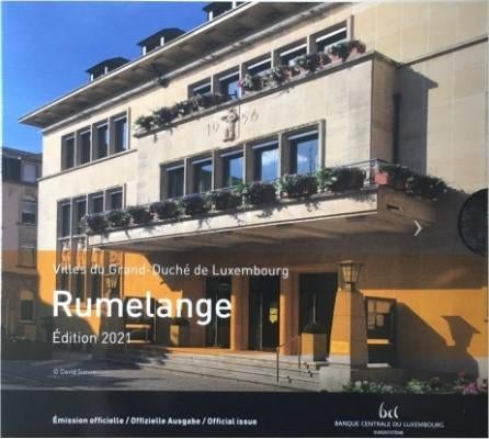 2x BU Set Luxemburg 2021 Rumelange., Postzegels en Munten, Munten | Europa | Euromunten, Overige waardes, Luxemburg, Ophalen of Verzenden