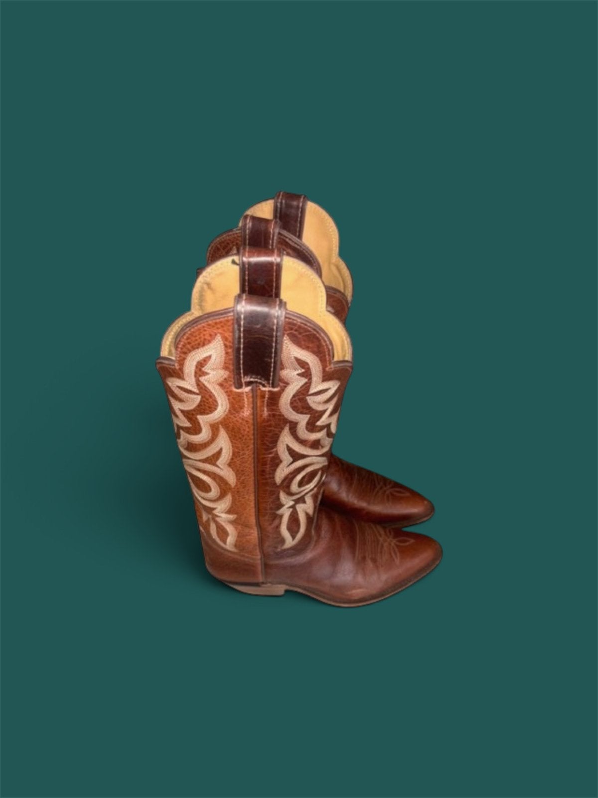 ZGAN Justin Western Boots - Handcrafted USA Heritage - 38, Hoge laarzen, Bruin, Verzenden, Justin