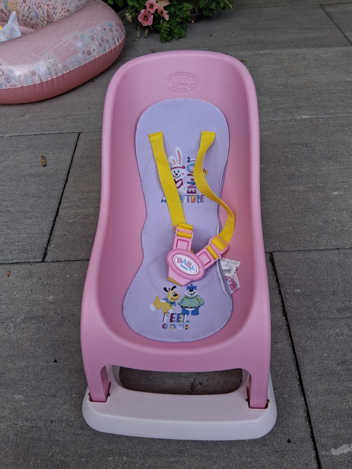 Baby Born Wipstoel Roze met Gordel, Ophalen of Verzenden