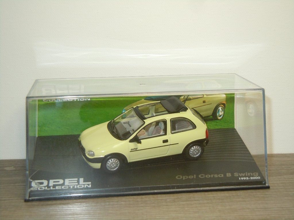 Opel Corsa B Swing 1993 / 2000 - Opel Collection 1:43, Overige merken, Duitsland, Auto, Verzenden