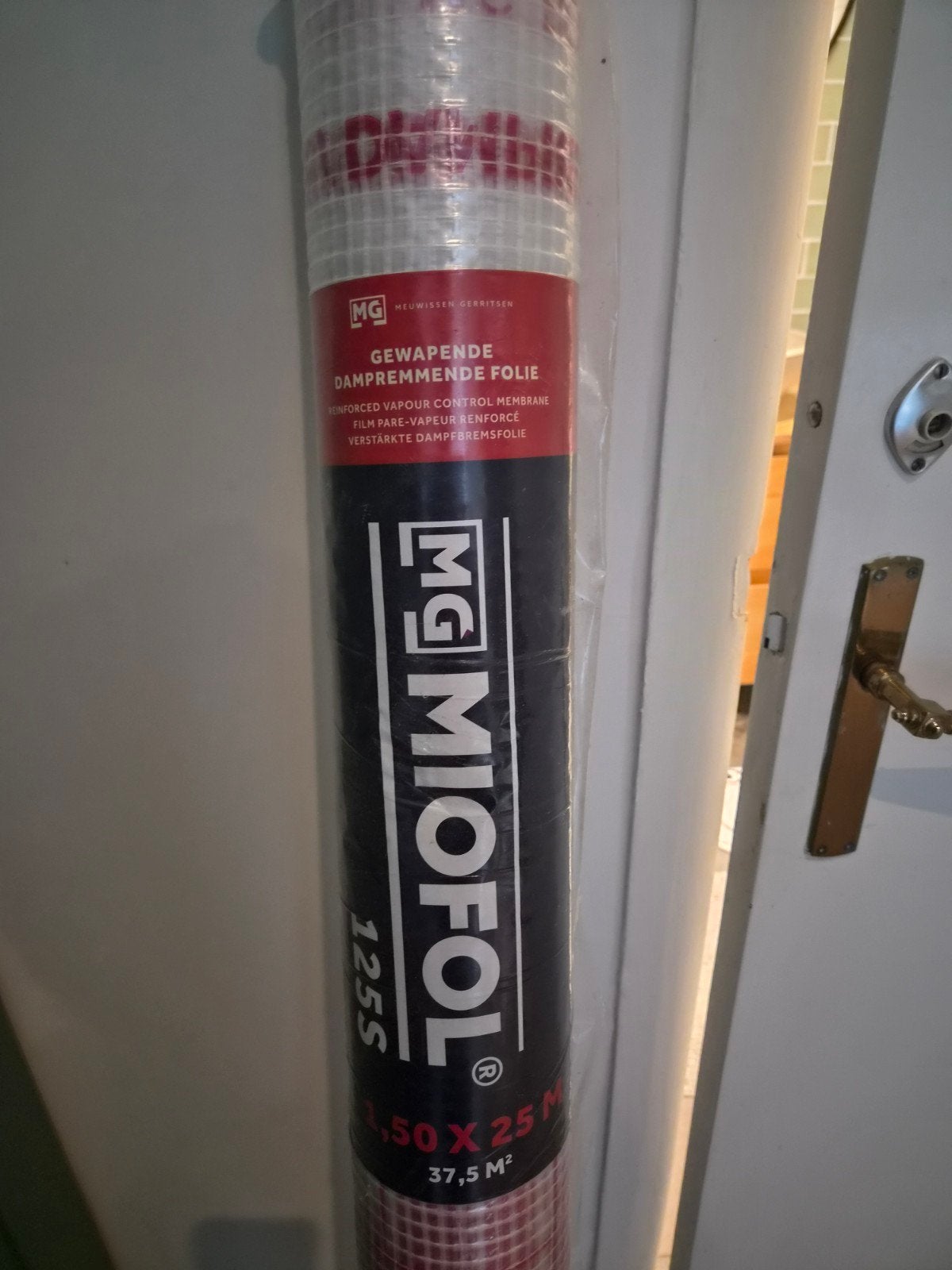 MG Miofol 125S Gewapende Dampremmende Folie 37,5 m², Ophalen, Nieuw, 15 m² of meer, Folie