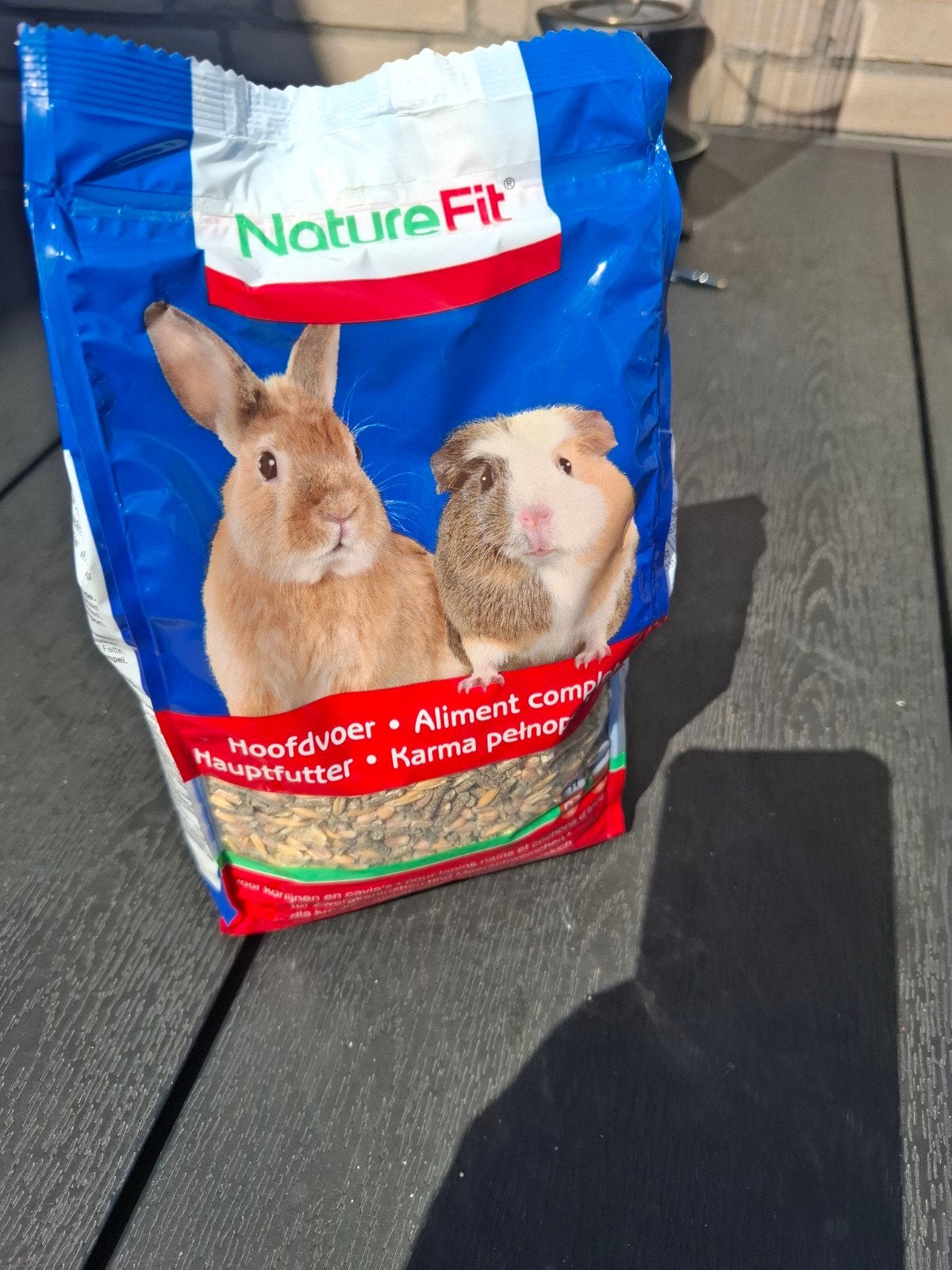zak hamster konijnen voer NatureFit 1 kg, Ophalen of Verzenden